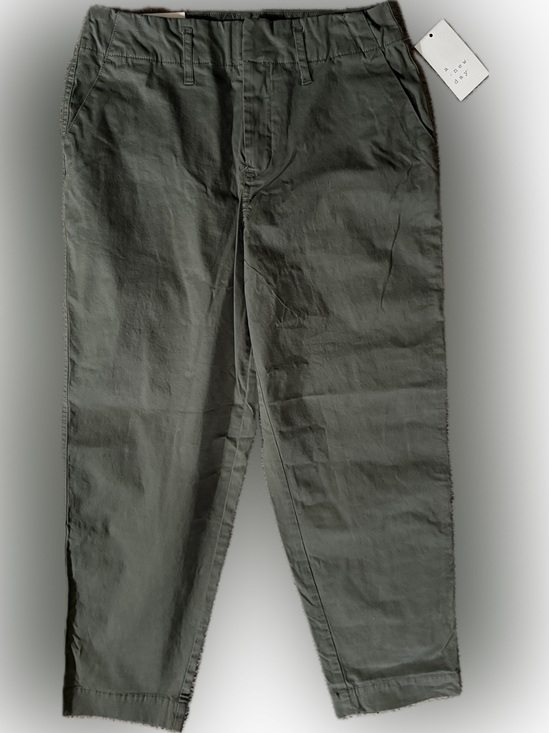 a new day Pants - a new day Olive Green Cropped Women's Pants